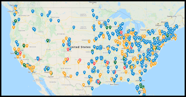 Candidate Map - Run For Something